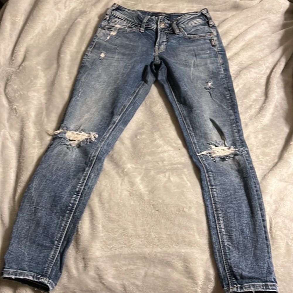 Silver jeans , excellent condition .